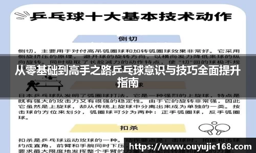 从零基础到高手之路乒乓球意识与技巧全面提升指南